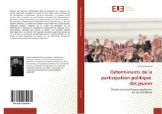 Buchcover von Déterminants de la participation politique des jeunes