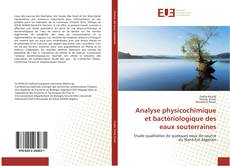 Buchcover von Analyse physicochimique et bactériologique des eaux souterraines