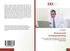 Portada del libro de Finance and Entrepreneurship