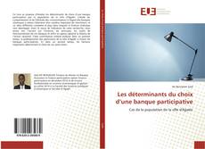 Buchcover von Les déterminants du choix d’une banque participative