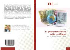 Portada del libro de La gouvernance de la dette en Afrique