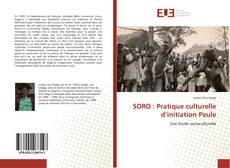 Обложка SORO : Pratique culturelle d’initiation Peule