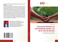 Capa do livro de Economie Solidaire et Vulnérabilité Sociale: cas de la ville de Douala 