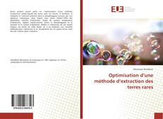 Bookcover of Optimisation d’une méthode d’extraction des terres rares