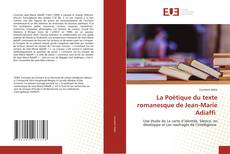 Capa do livro de La Poétique du texte romanesque de Jean-Marie Adiaffi 