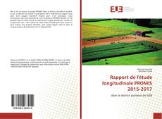 Couverture de Rapport de l'étude longitudinale PROMIS 2015-2017