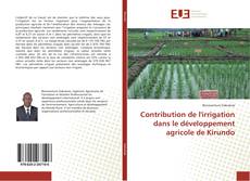 Обложка Contribution de l'irrigation dans le développement agricole de Kirundo