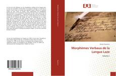 Capa do livro de Morphèmes Verbaux de la Langue Laze 