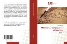 Capa do livro de Morphèmes Verbaux de la Langue Laze 