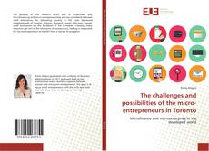 The challenges and possibilities of the micro-entrepreneurs in Toronto的封面
