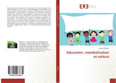 Capa do livro de Education, mondialisation et culture 