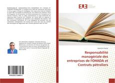 Buchcover von Responsabilité managériale des entreprises de l'OHADA et Contrats pétroliers