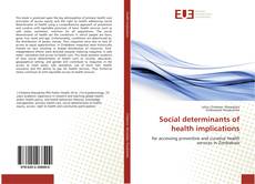 Social determinants of health implications kitap kapağı