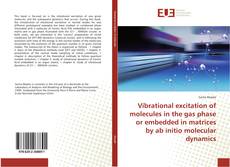 Bookcover of Vibrational excitation of molecules in the gas phase or embedded in matrices by ab initio molecular dynamics