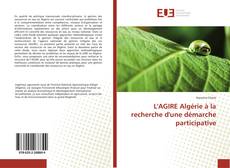 Capa do livro de L'AGIRE Algérie à la recherche d'une démarche participative 