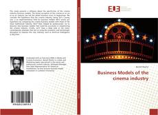Capa do livro de Business Models of the cinema industry 