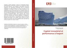 Capital immatériel et performance à l'export kitap kapağı