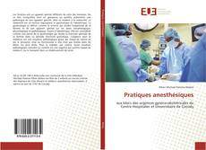 Pratiques anesthésiques的封面