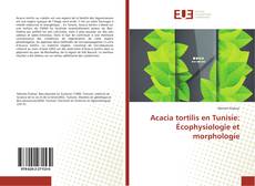 Обложка Acacia tortilis en Tunisie: Écophysiologie et morphologie