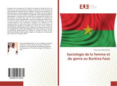 Couverture de Sociologie de la femme et du genre au Burkina Faso