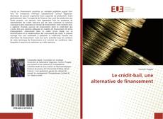 Portada del libro de Le crédit-bail, une alternative de financement