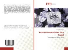 Buchcover von Etude de Maturation d'un Projet