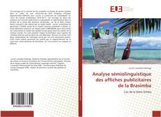 Buchcover von Analyse sémiolinguistique des affiches publicitaires de la Brasimba