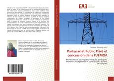 Capa do livro de Partenariat Public Privé et concession dans l'UEMOA 