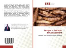Analyse et Décision d'Investissement kitap kapağı