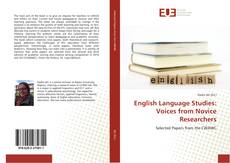 English Language Studies: Voices from Novice Researchers kitap kapağı