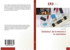 Bookcover of Onduleur: de la théorie à la réalisation
