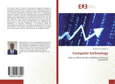 Bookcover of Computer technology