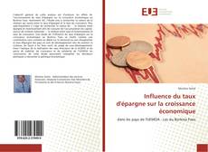 Bookcover of Influence du taux d'épargne sur la croissance économique