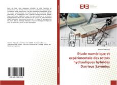 Etude numérique et expérimentale des rotors hydrauliques hybrides Darrieus Savonius kitap kapağı