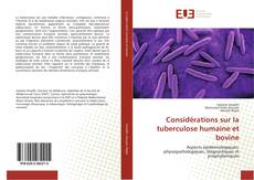 Considérations sur la tuberculose humaine et bovine kitap kapağı