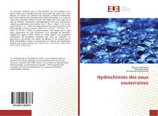 Portada del libro de Hydrochimies des eaux souterraines