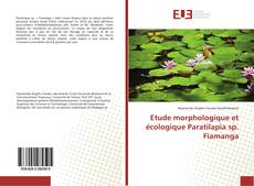 Couverture de Etude morphologique et écologique Paratilapia sp. Fiamanga