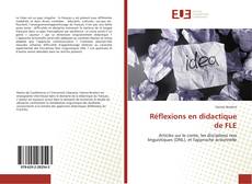 Обложка Réflexions en didactique de FLE