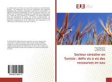 Copertina di Secteur céréalier en Tunisie : défis vis à vis des ressources en eau