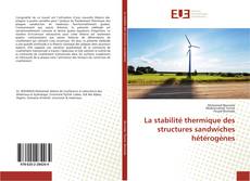 Buchcover von La stabilité thermique des structures sandwiches hétérogènes