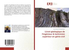 Livret géologique de l'ingénieur & technicien supérieur en génie civil kitap kapağı