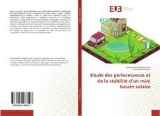 Buchcover von Etude des performances et de la stabilité d’un mini bassin solaire