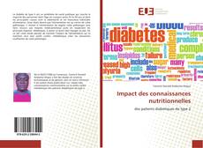 Copertina di Impact des connaissances nutritionnelles