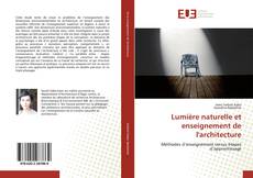 Copertina di Lumière naturelle et enseignement de l'architecture