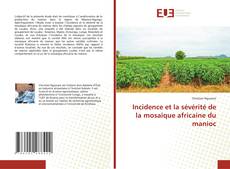 Copertina di Incidence et la sévérité de la mosaïque africaine du manioc