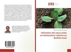 Copertina di Utilisation des eaux usées en horticulture urbaine au Burkina Faso