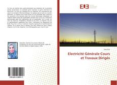 Copertina di Electricité Générale Cours et Travaux Dirigés