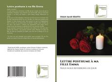 Lettre posthume à ma fille Emma kitap kapağı