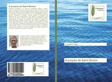 Portada del libro de À propos de Saint-Simon