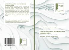 Buchcover von Une introduction aux fonctions holomorphes